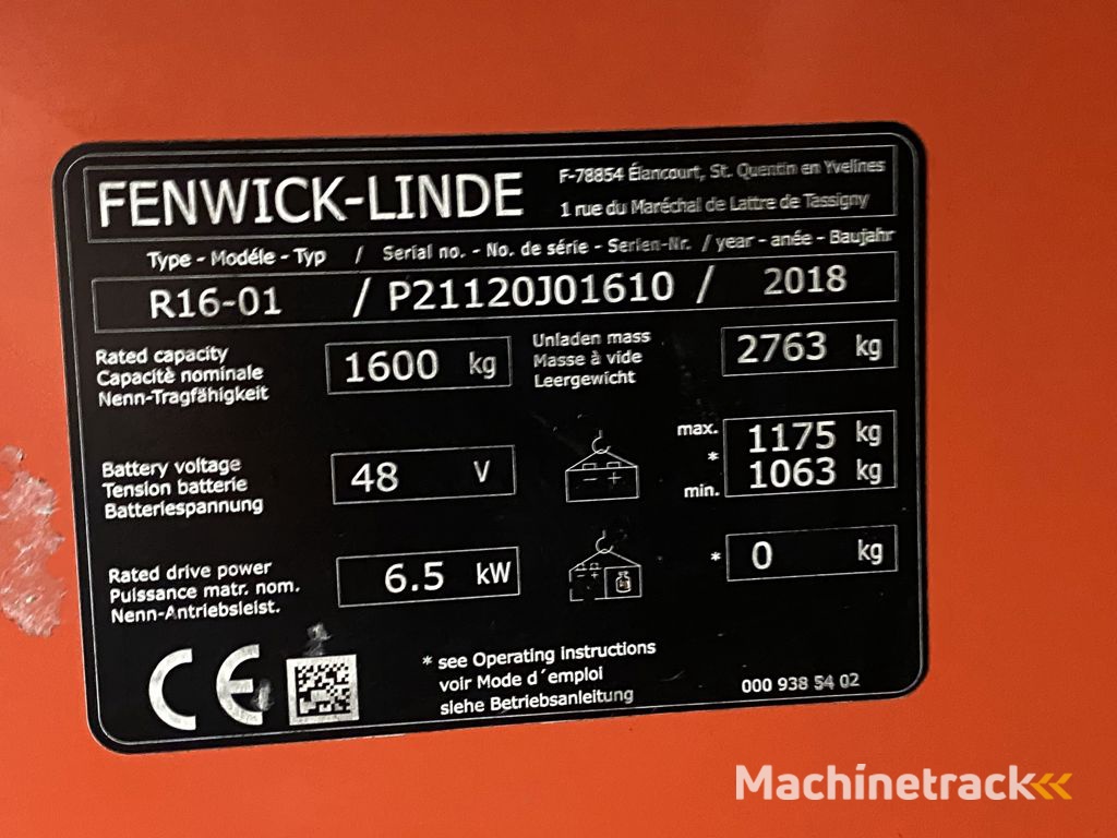 LINDE R16