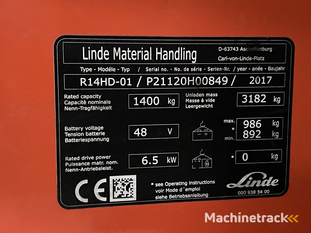 LINDE R14HD-01