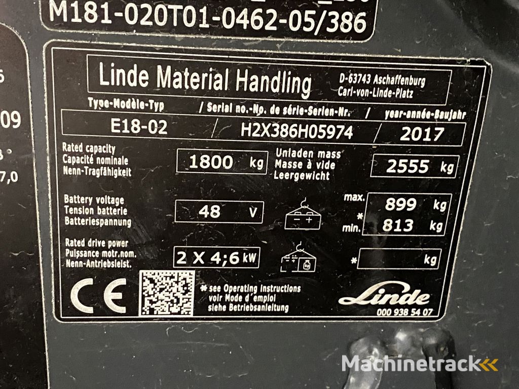 LINDE E18-02