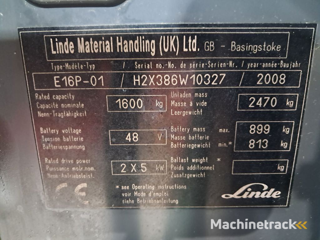 LINDE E16P-01