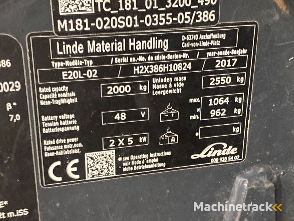 LINDE E20L-02