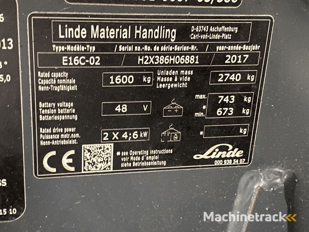 LINDE E16C-02