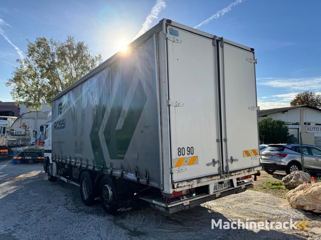 Mercedes ACTROS 2535 PLATEAU RIDELLE BACHE HAYON