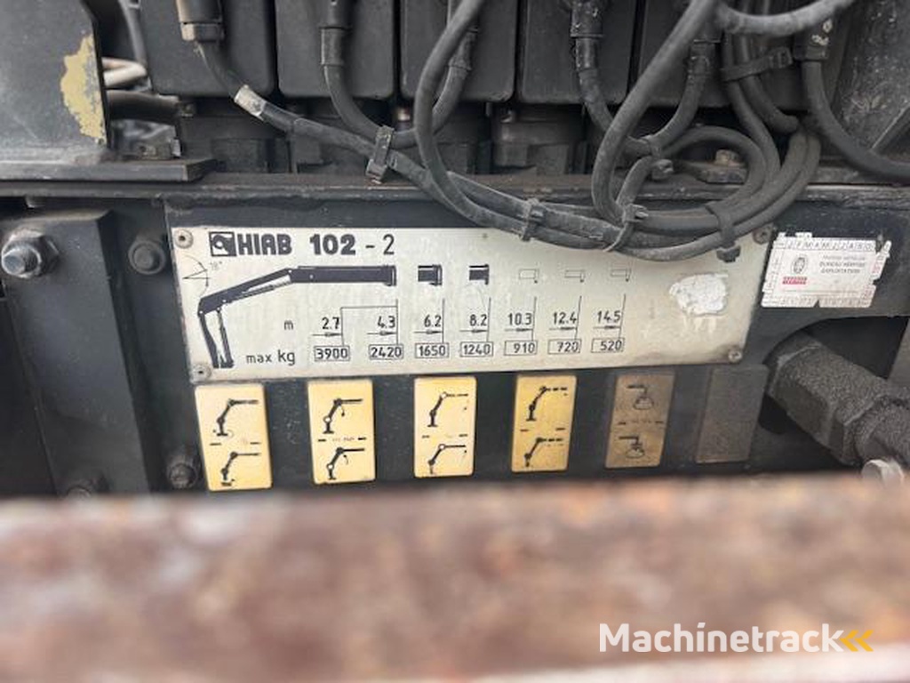 Iveco EUROTECH-CURSOR-310-TRIBENNE-GRUE-HIAB