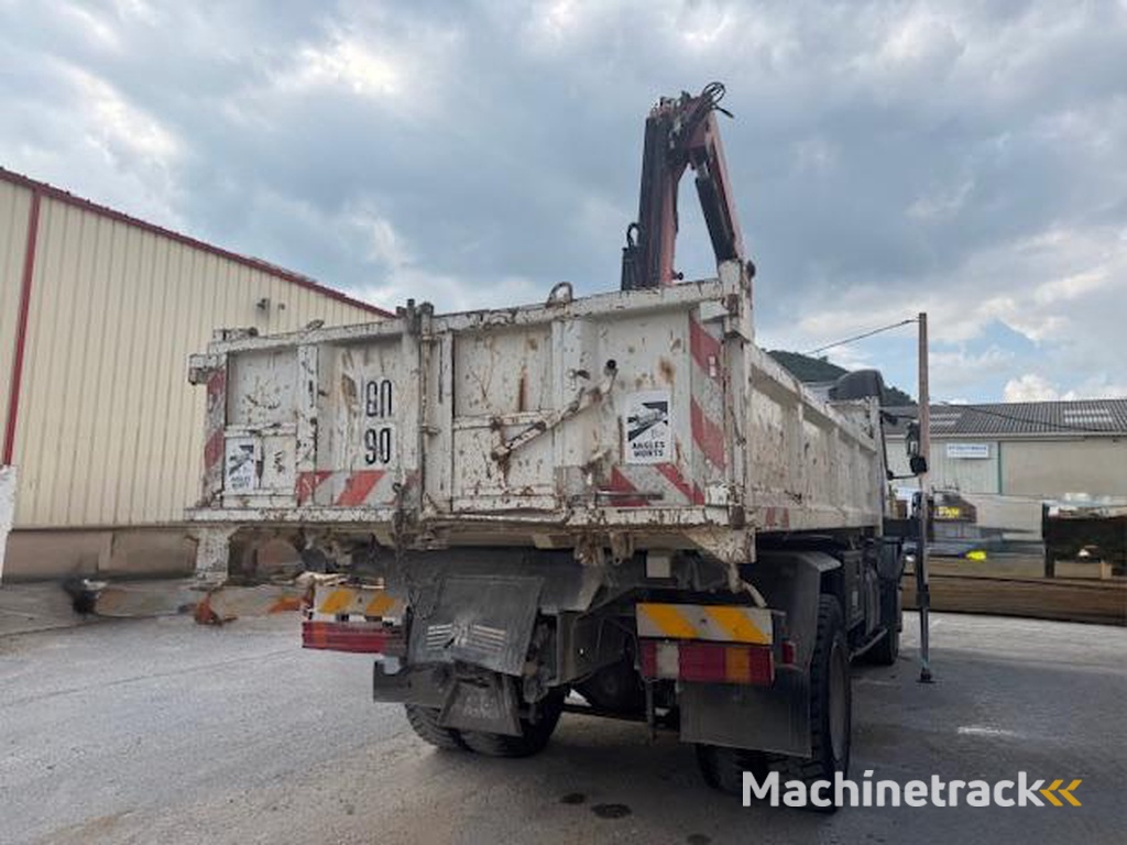 Mercedes AXOR 1828 BENNE GRUE FASSI