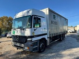 Minituur van Mercedes ACTROS 2535 PLATEAU RIDELLE BACHE HAYON