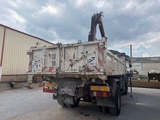Minituur van Mercedes AXOR 1828 BENNE GRUE FASSI