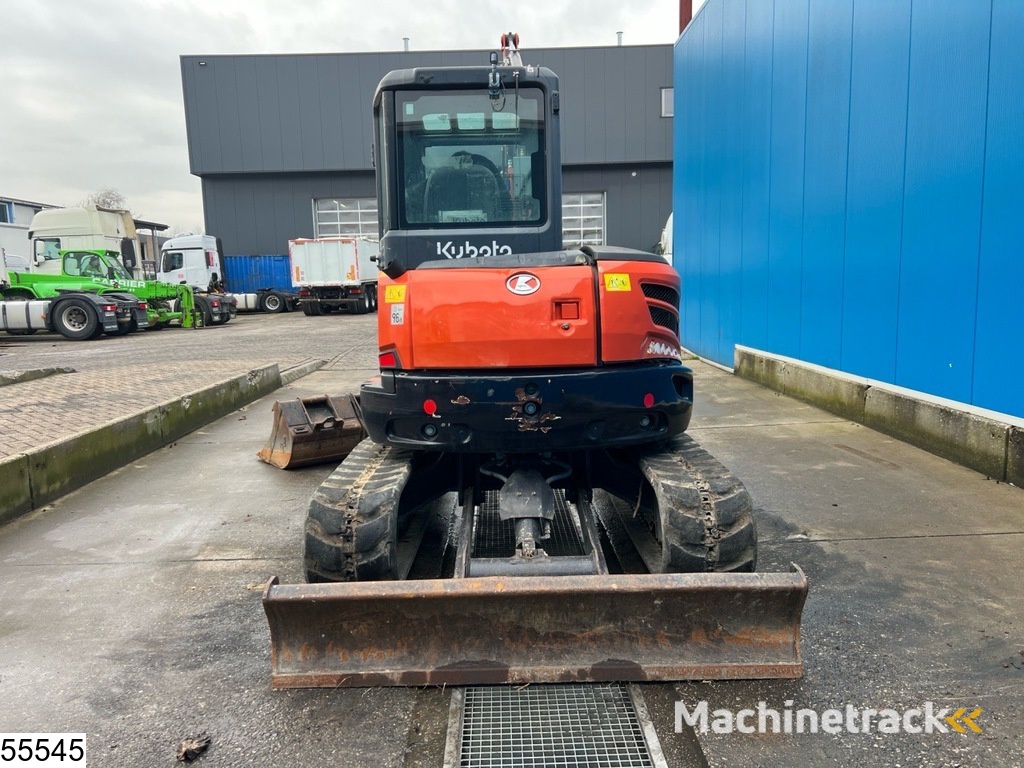 Kubota U 48 29.8 KW, 3 buckets, 2.777 operating hours