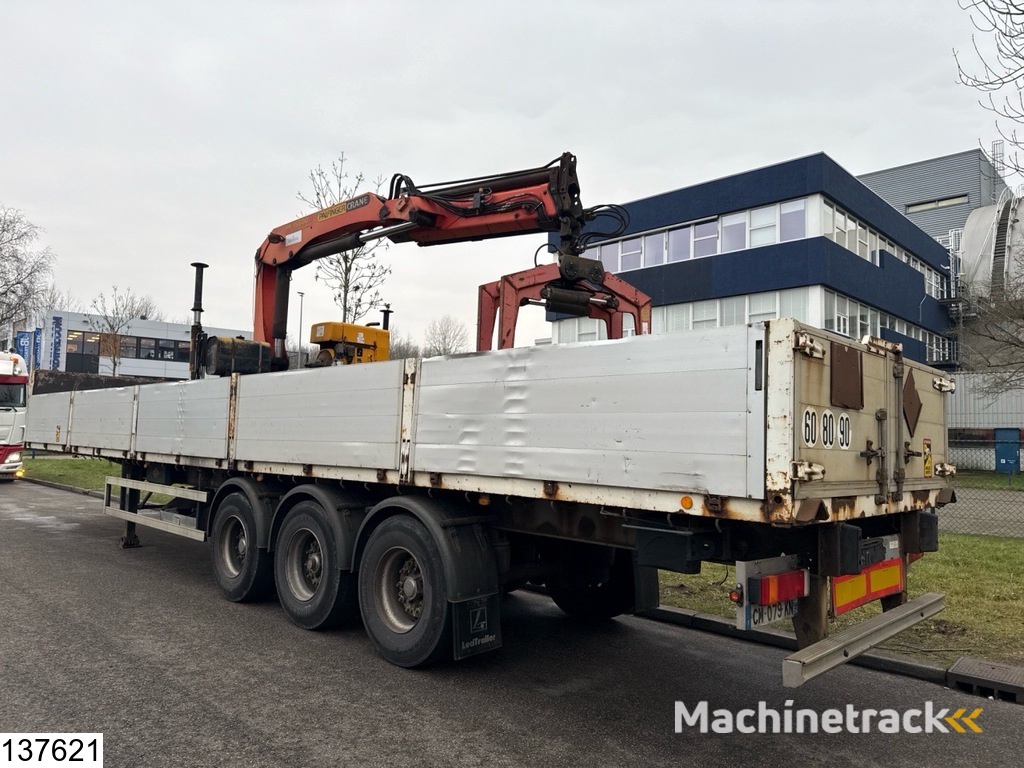 Lecitrailer open laadbak Palfinger PK15500, Remote