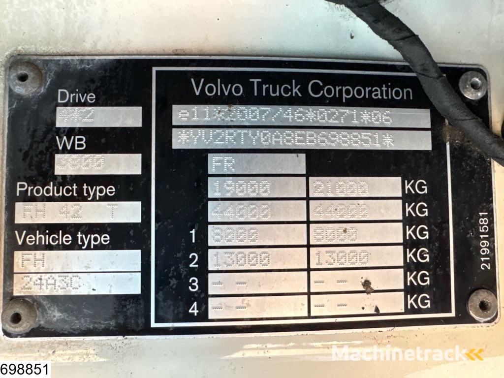 Volvo FH 460 EURO 6