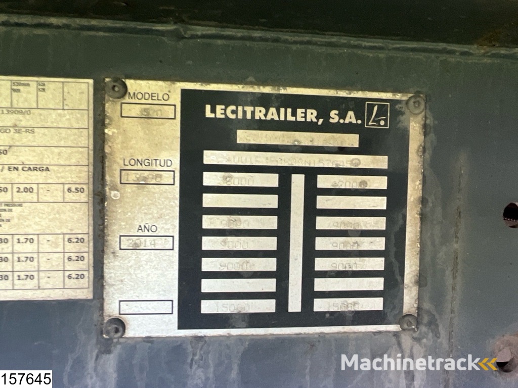 Lecitrailer Koel vries Carrier Vector 1350