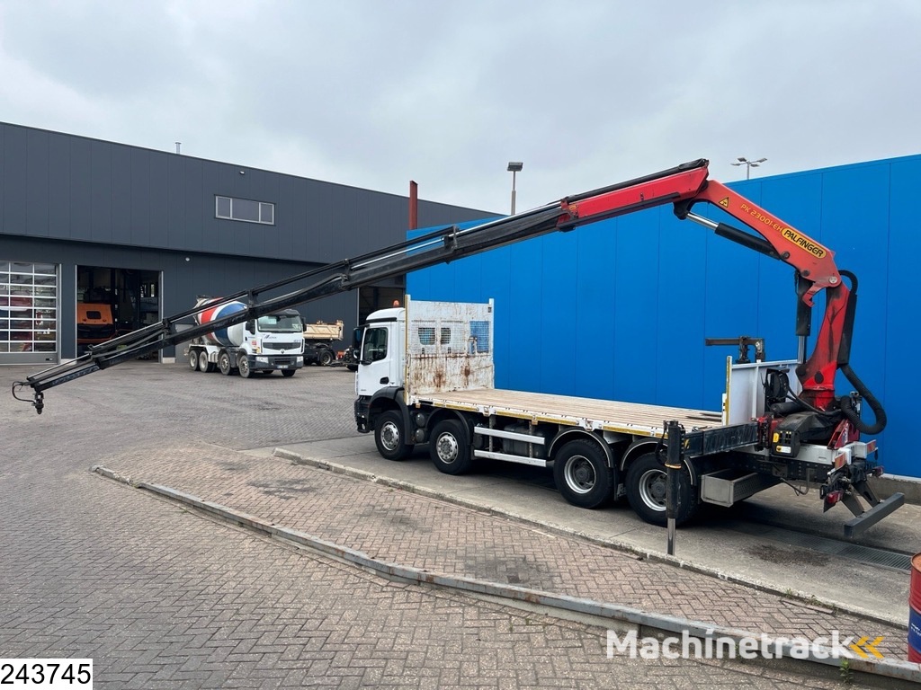 Mercedes Arocs 3240 8X4, EURO 6, Steel suspension, Palfinger