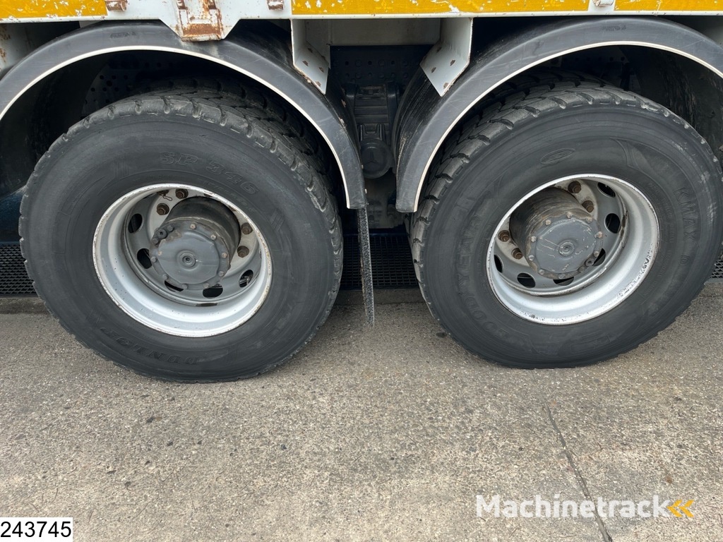 Mercedes Arocs 3240 8X4, EURO 6, Steel suspension, Palfinger