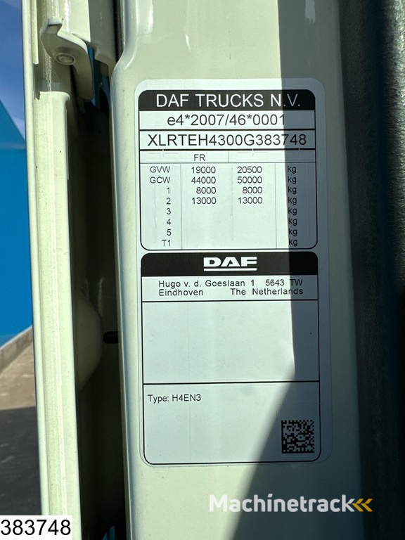 DAF XF 480 EURO 6, Retarder, Standairco