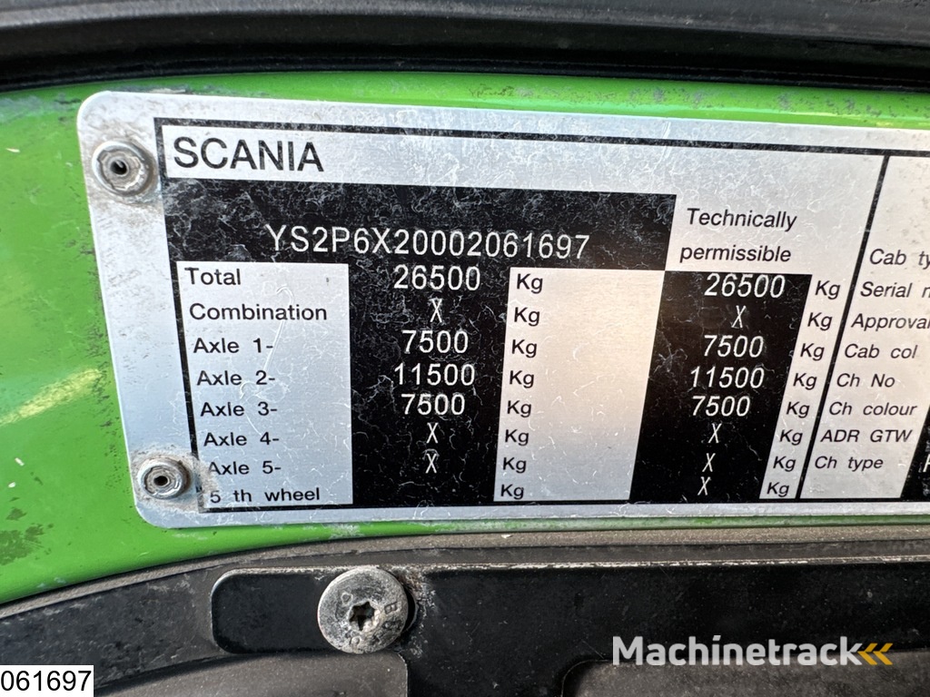Scania P 310 CNG 6X2, CNG, EURO 5
