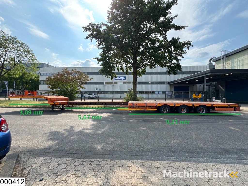 Nooteboom Lowbed 60.000 KG, Twistlocks, Extandable, 18 Mtr