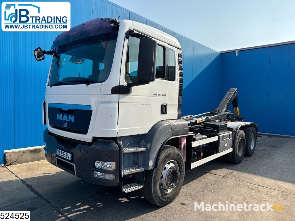 MAN TGS 26 400 6x4, EURO 4, HYVALIFT, Leaf suspension