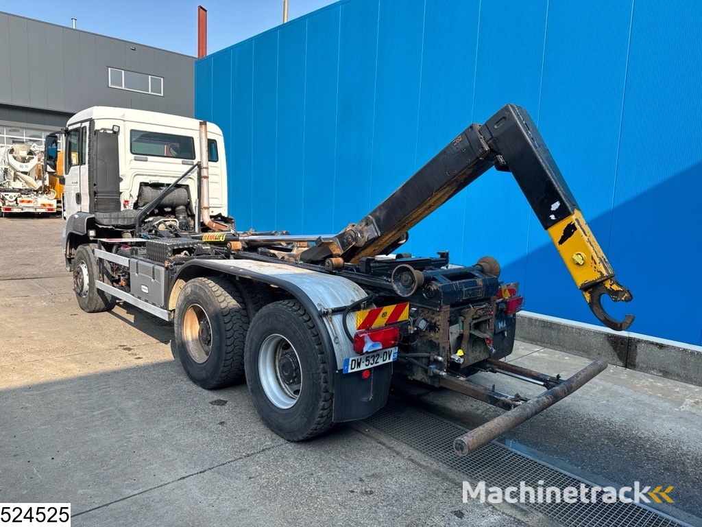 MAN TGS 26 400 6x4, EURO 4, HYVALIFT, Leaf suspension