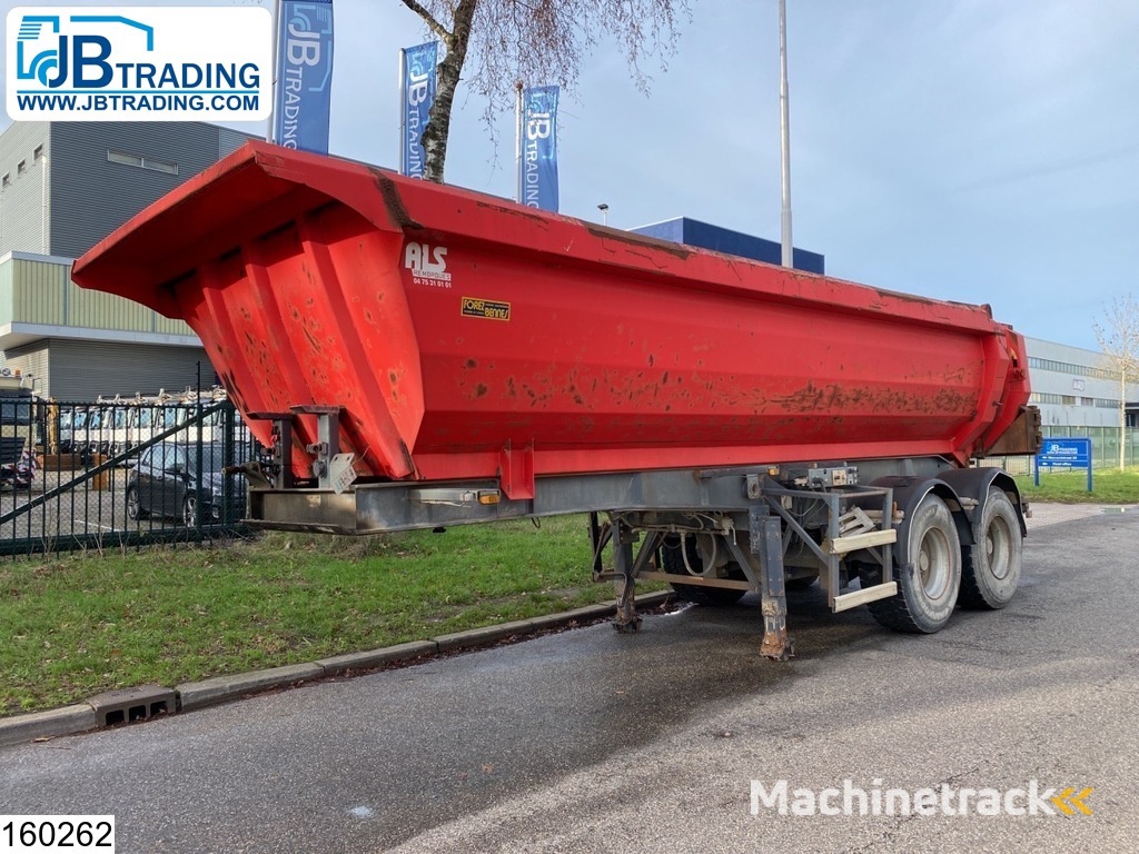 Louault kipper Steel chassis and steel loading platform