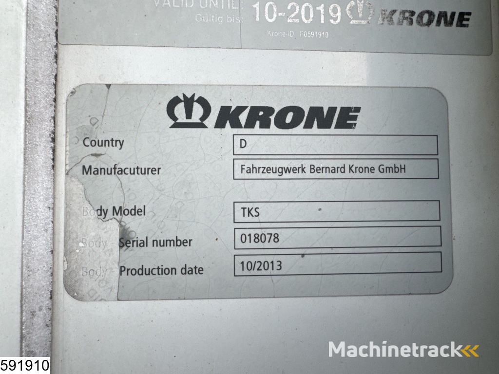 Krone Koel vries Carrier Vector 1850, Dhollandia