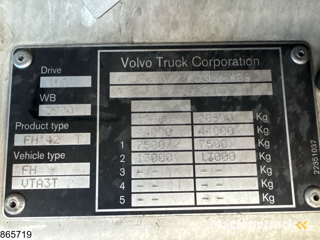 Volvo FH 460 EURO 6, Standairco