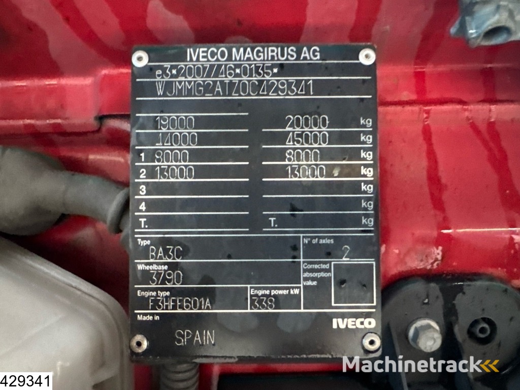 Iveco S way 460 LNG, EURO 6, Retarder