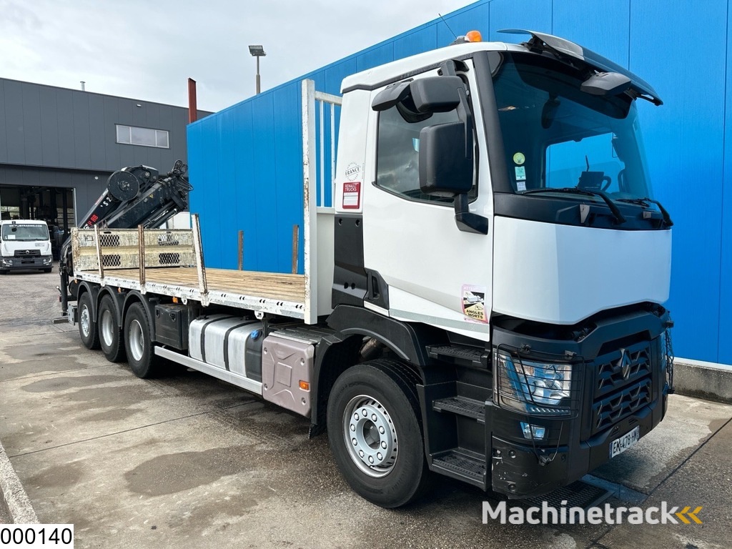 Renault C 430 8X4, EURO 6, HIAB, Remote