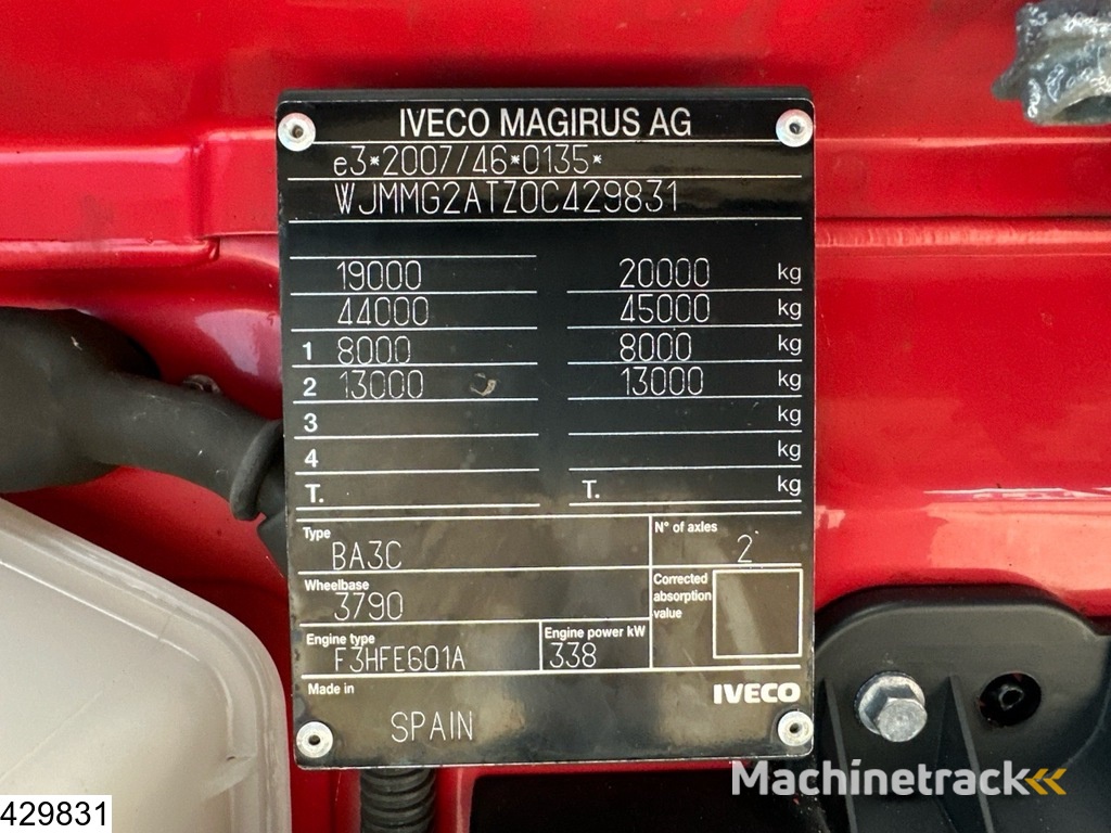 Iveco S way 460 LNG, EURO 6, Retarder