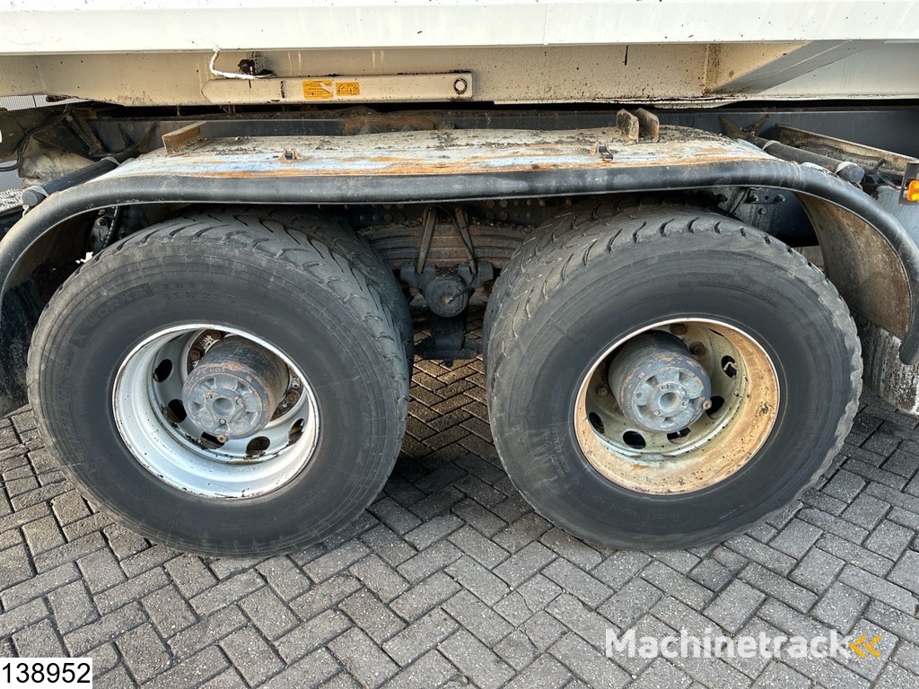 Scania P 380 8x4, Manual, Steel suspension