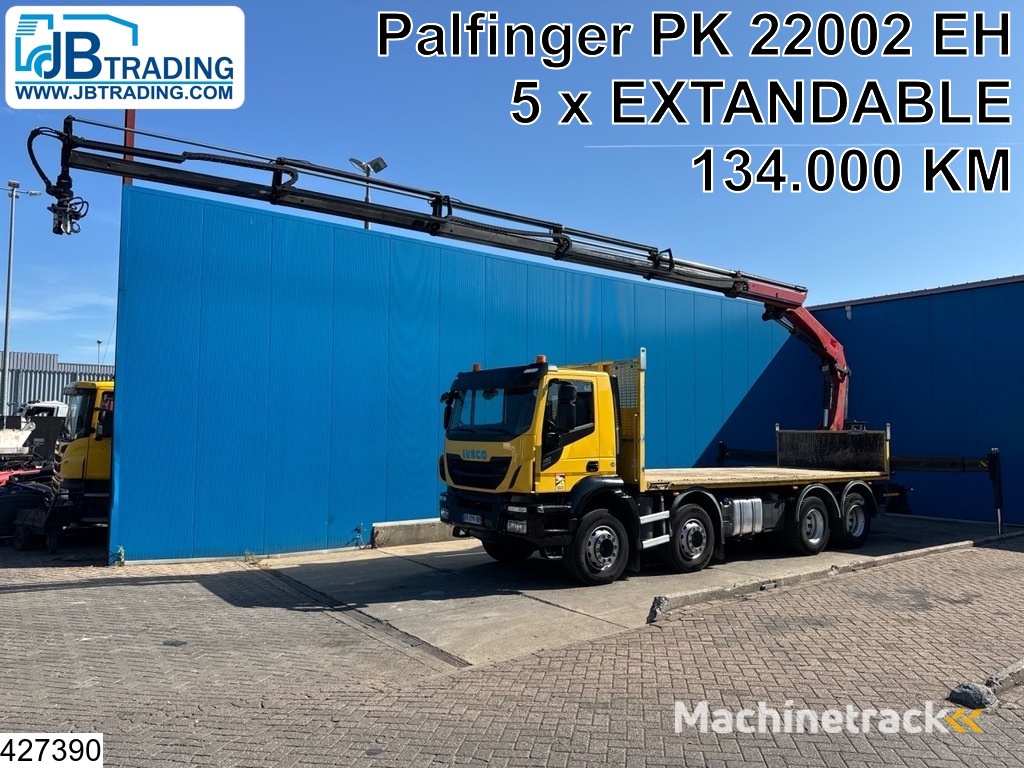 Iveco X-Way 480 8X4, EURO 6D, Retarder, Palfinger