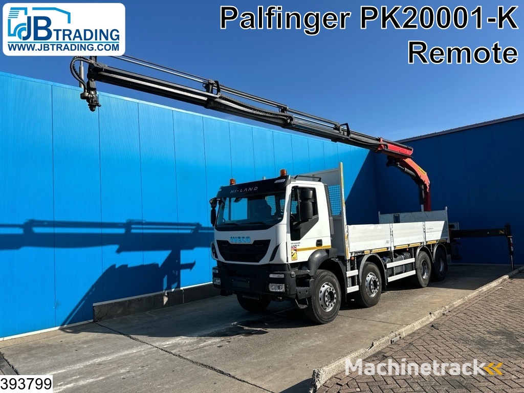 Iveco Trakker 410 8x4, EURO 6, Palfinger, Remote, Retarder