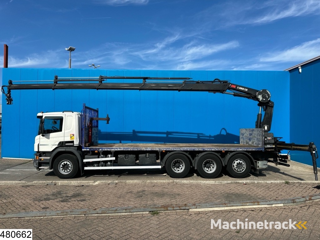 Scania P 410 8x4, EURO 6, HIAB, Remote, Steeringaxle