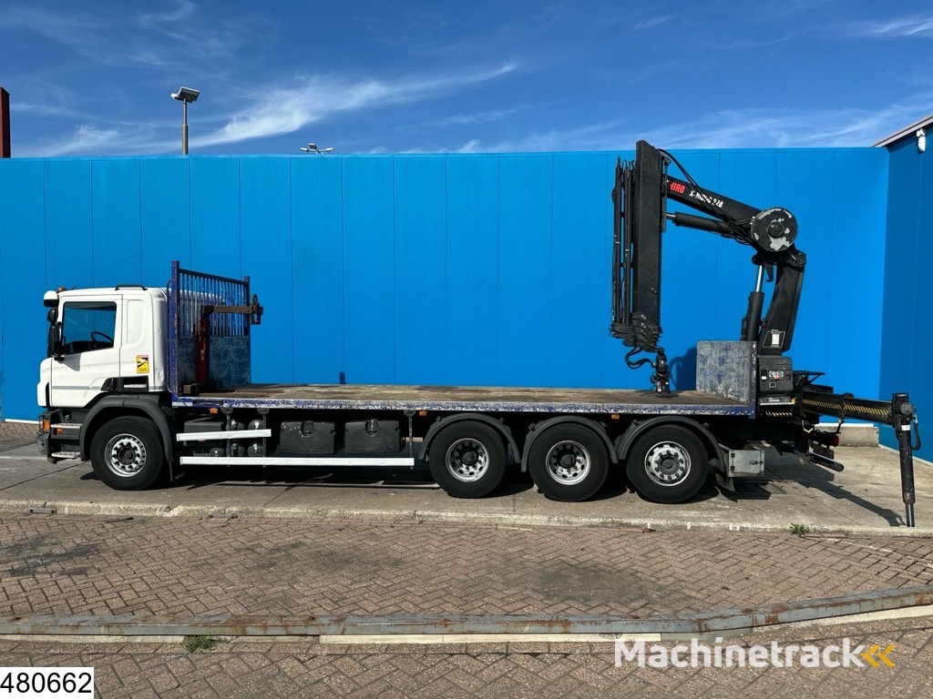 Scania P 410 8x4, EURO 6, HIAB, Remote, Steeringaxle