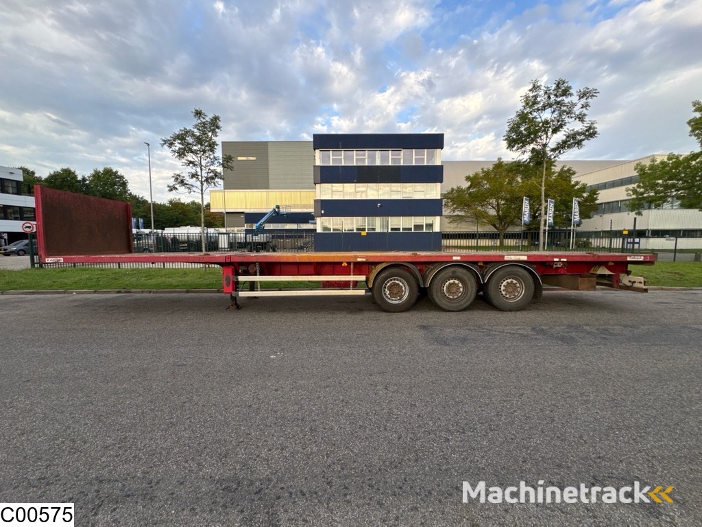 Robuste open laadbak 4.60 MTR extendable