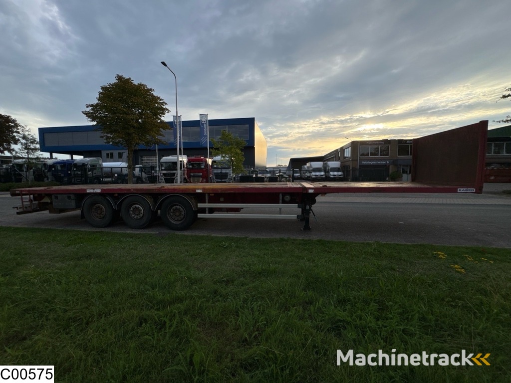 Robuste open laadbak 4.60 MTR extendable