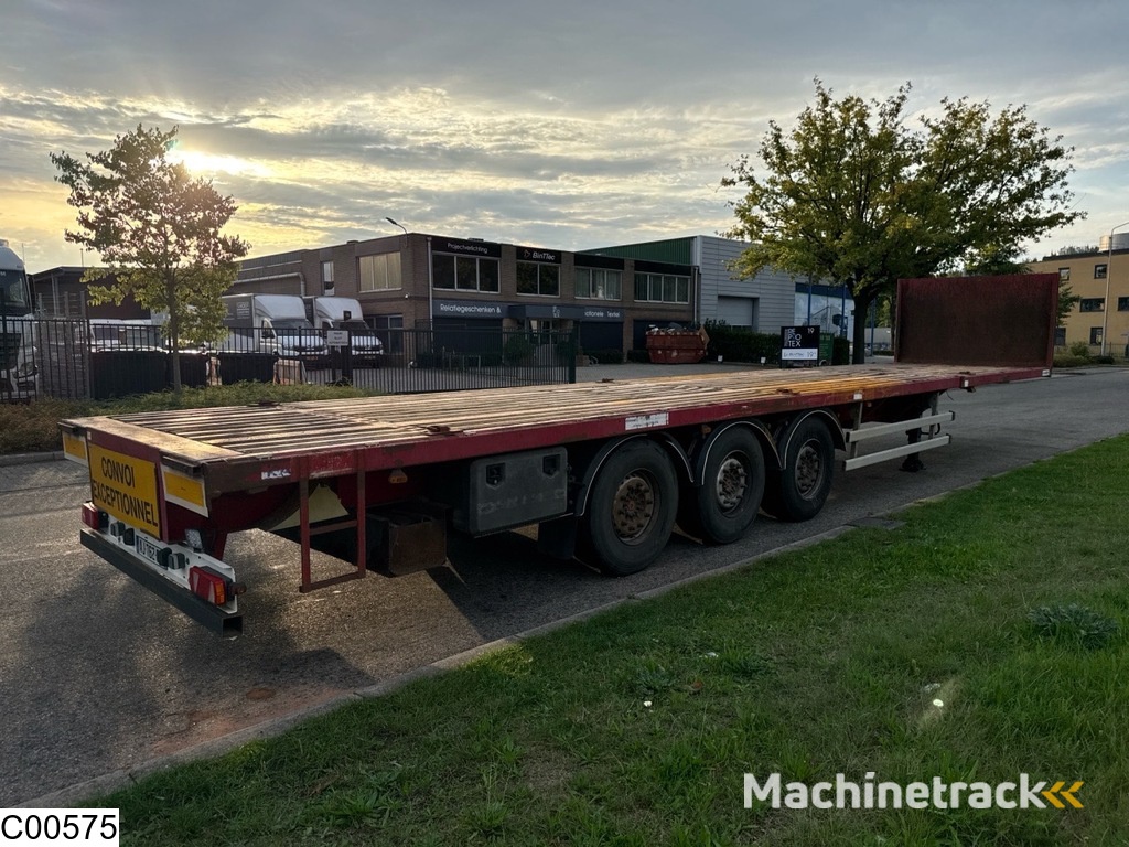 Robuste open laadbak 4.60 MTR extendable