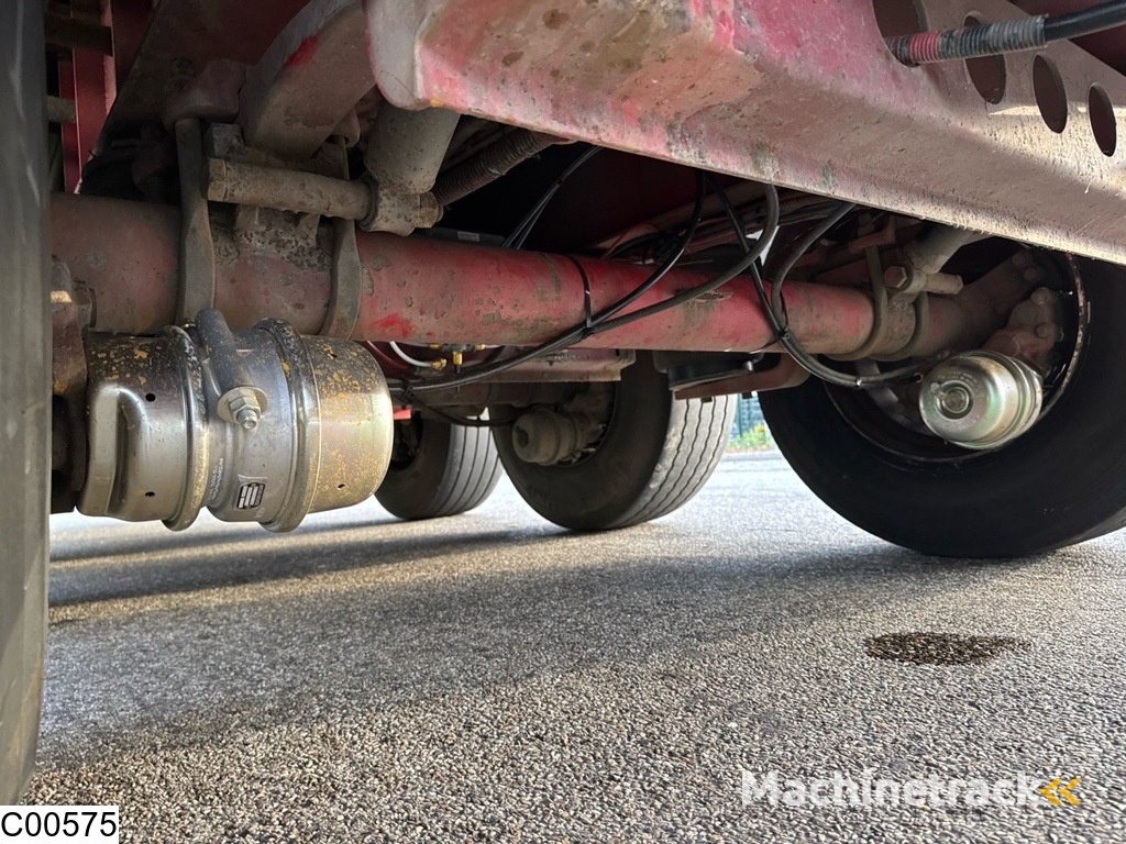 Robuste open laadbak 4.60 MTR extendable