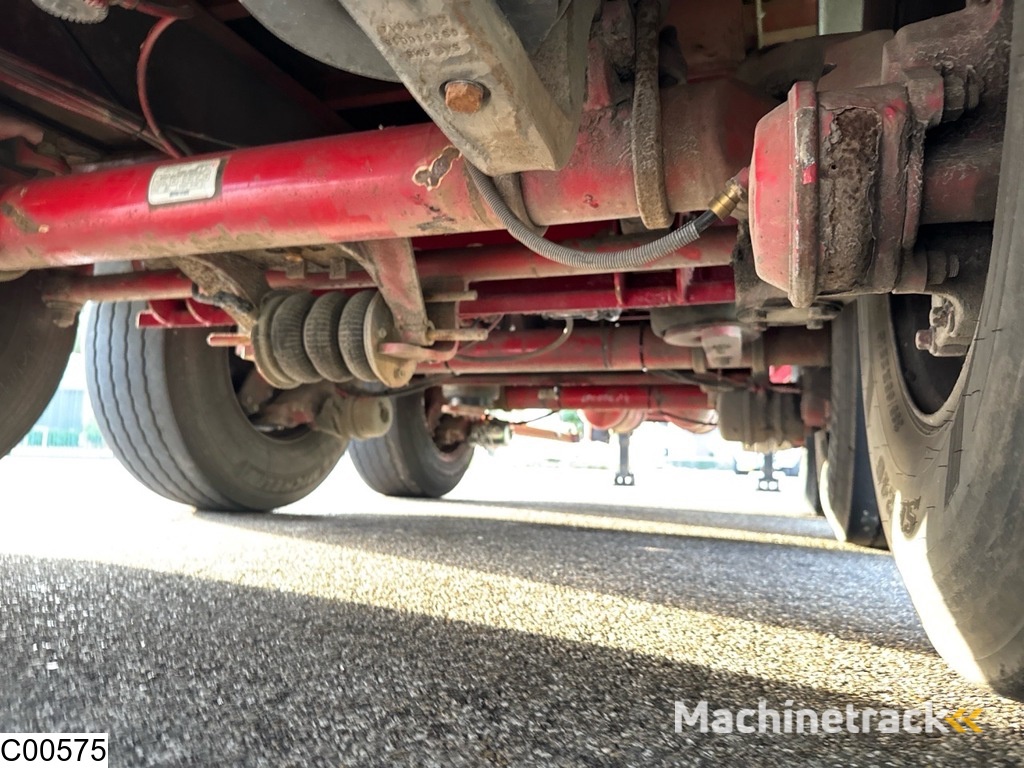 Robuste open laadbak 4.60 MTR extendable