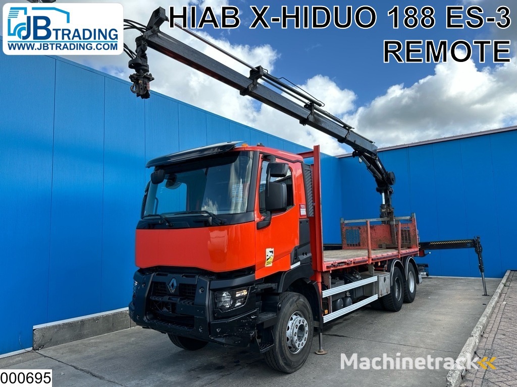 Renault C 430 EURO 6, Steel spring suspension, Hiab