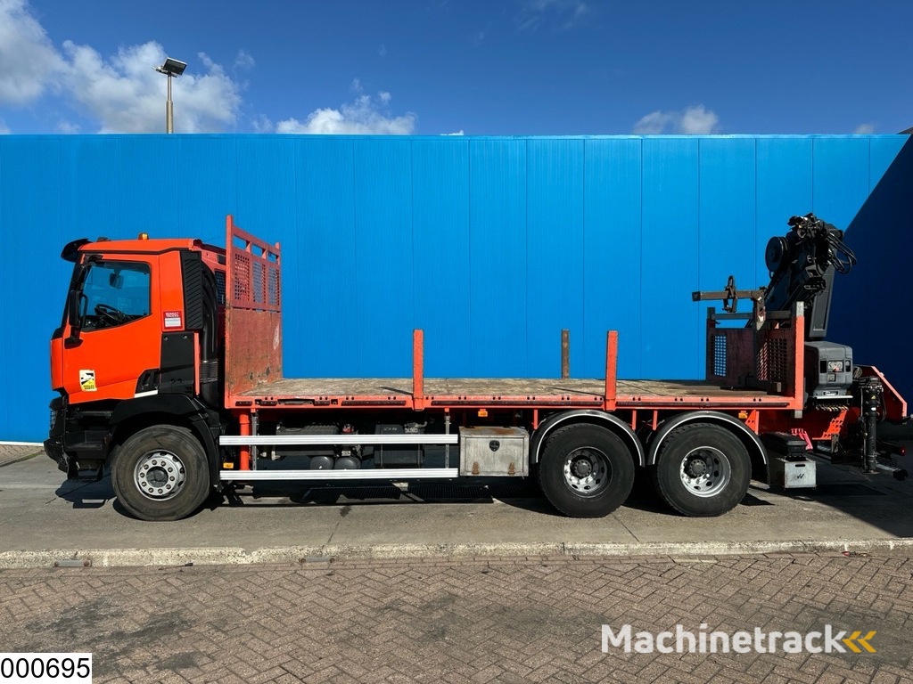 Renault C 430 EURO 6, Steel spring suspension, Hiab