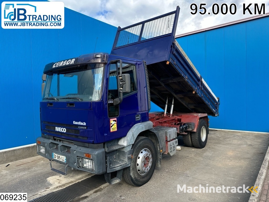 Iveco EuroTech Cursor 240 Manual, Steel suspension, PTO