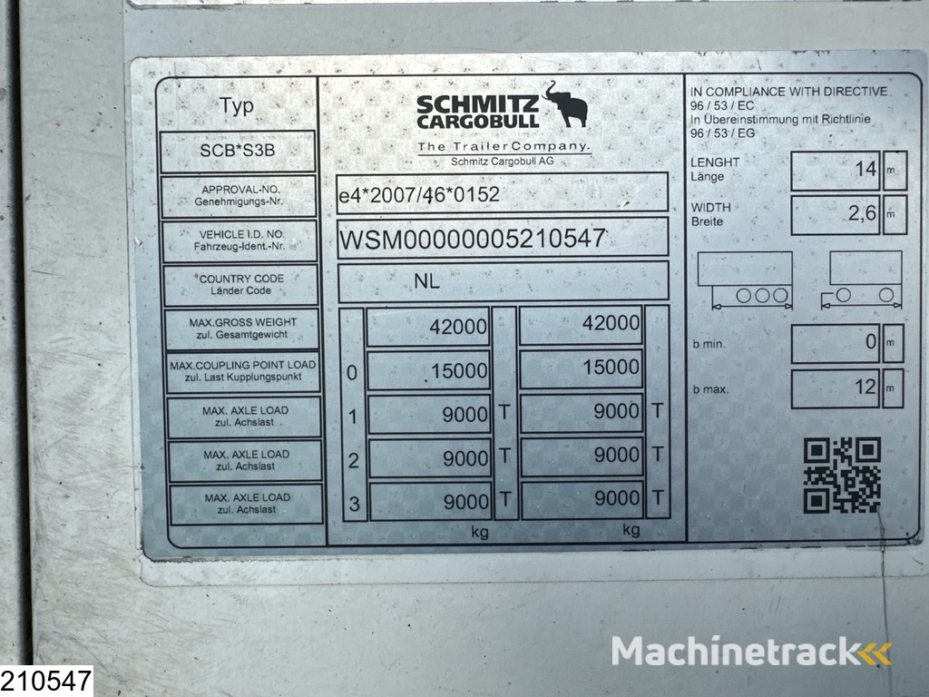 Schmitz Koel vries Thermo King SLX Spectrum