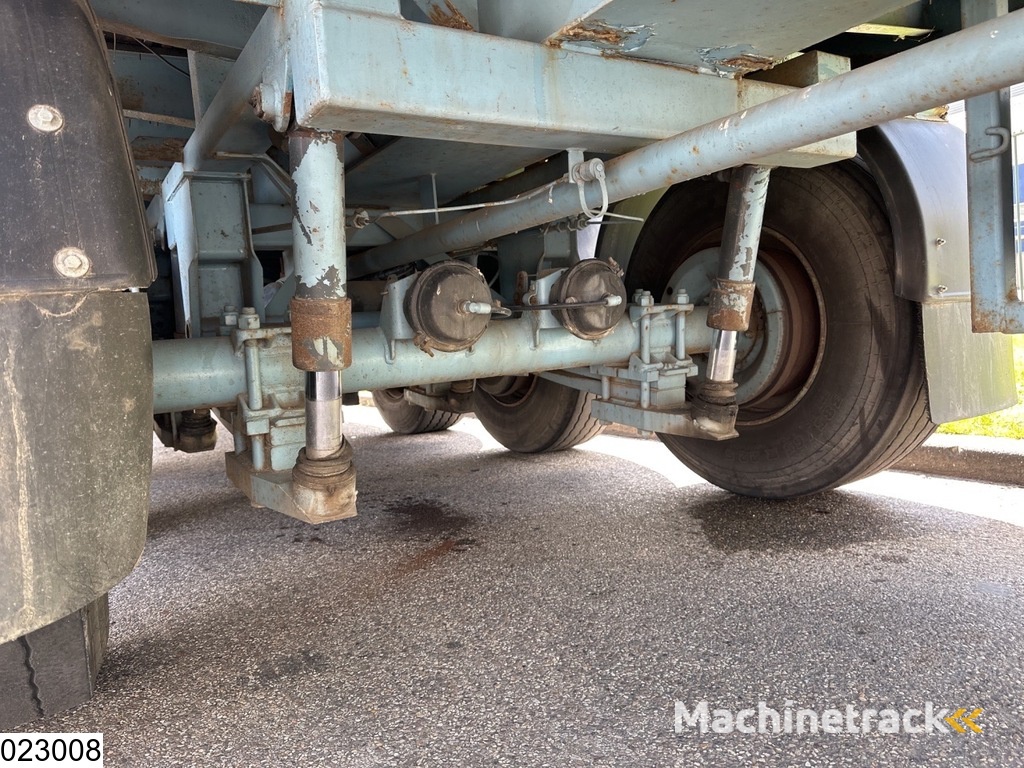 Nooteboom open laadbak 42000 KG, 7,15 mtr extendable