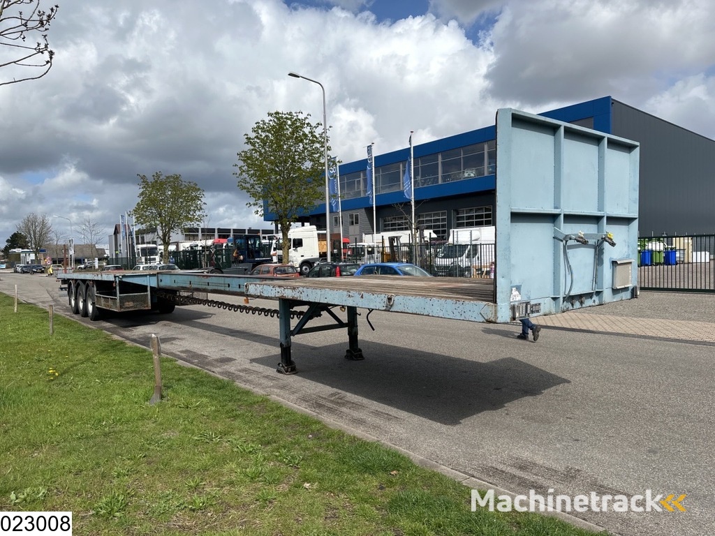 Nooteboom open laadbak 42000 KG, 7,15 mtr extendable