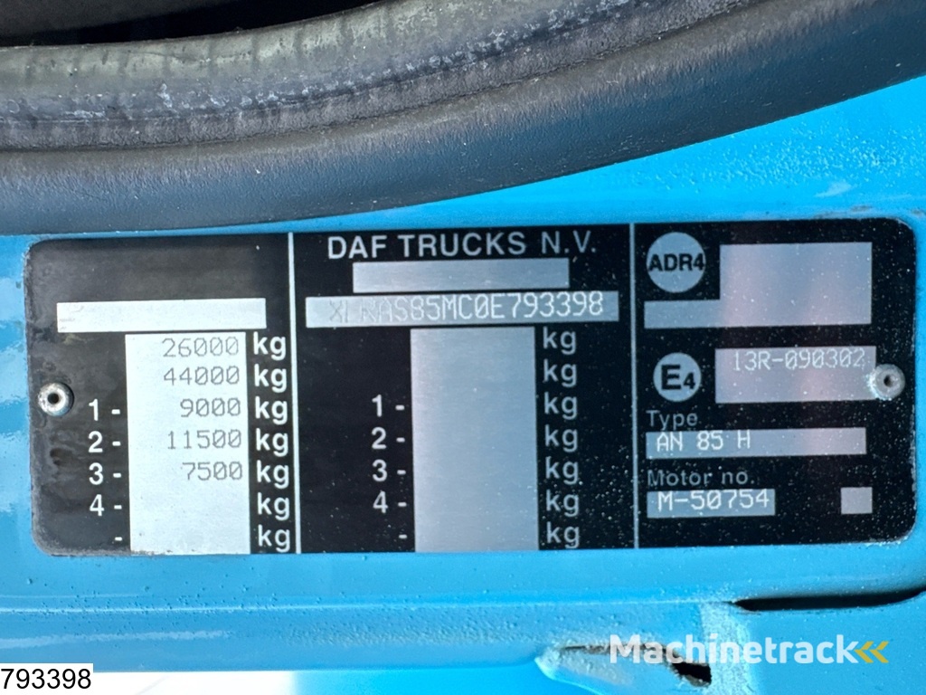 DAF CF 410 6x2, Retarder, PTO