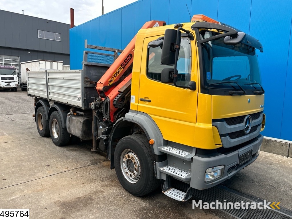 Mercedes Axor 2629 EURO 5, Palfinger, Remote, Steel