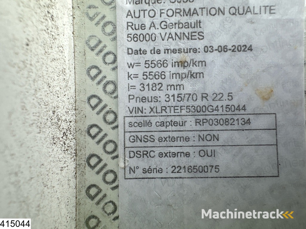 DAF XF 480 EURO 6, standairco, Mirrorcams