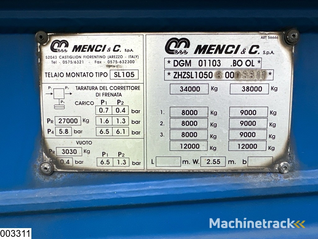 Menci Chemie  4 Comp, 31.000 ltr