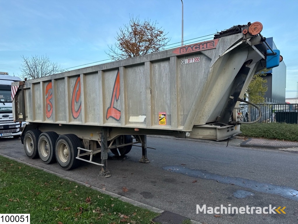 Benalu kipper Bladvering, Trommel, 24m3