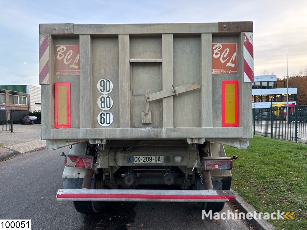 Benalu kipper Bladvering, Trommel, 24m3